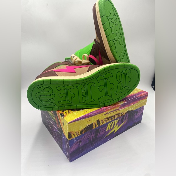 Air Kiy X Revés ‘85 Hi “Jokes Up” Edition Sneakers - Size 12 - Picture 3 of 9